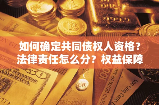 济南如何确定共同债权人资格？法律责任怎么分？权益保障技巧揭秘！