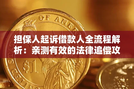 济南担保人起诉借款人全流程解析：亲测有效的法律追偿攻略